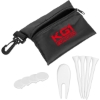 Promotional Golf Kit in Pouch Black GLF4