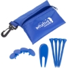 Promotional Golf Kit in Pouch Blue GLF4