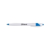 Promotional White Honesty Pen with Color Accent White/Black HIPEN1