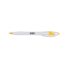 Promotional White Honesty Pen with Color Accent White/Light Blue HIPEN1