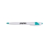 Promotional White Honesty Pen with Color Accent White/Yellow HIPEN1