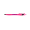 Promotional Colored Honesty Pen with Black Accents Neon Pink/Black HIPEN2