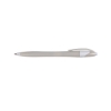 Promotional Colored Honesty Pen with White Accents Gray/White HIPEN3