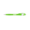 Promotional Colored Honesty Pen with White Accents Neon Green/White HIPEN3