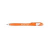 Promotional Colored Honesty Pen with White Accents Orange/White HIPEN3