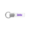 Promotional Pull N Twist Strap Keychain White HLPTKC