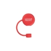 Promotional Round Straw Covers Red HLRNST