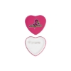 Promotional 2 Heart Shaped Button Pink HRTBUT