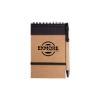 Promotional Kraft Jotter with Pen Brown/Black KRTJOT