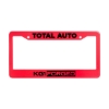 Promotional High Impact License Plate Frame Red LICFRM