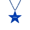 Promotional Star Medallion Beads Blue MEDSTR