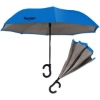 Promotional Dual-Tone Inverted Umbrella Blue/Gray SBIVUM