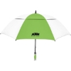 Promotional Hurricane Vented Pro Golf Umbrella Lime Green/White SBVGUM