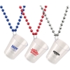 Custom Shot Glass Bead Necklace with Logo SHGNCK
