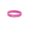 Promotional Silicone Band Bracelet Pink SILBCT