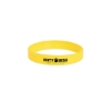 Promotional Silicone Band Bracelet Yellow SILBCT
