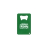 Promotional Credit Card Powder Coated Bottle Opener Green SNGCBO