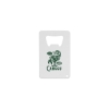 Promotional Credit Card Powder Coated Bottle Opener White SNGCBO