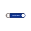 Promotional Vinyl Wrapped Paddle Style Bottle Opener Blue SNGPBO