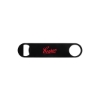 Promotional Paddle Style Powder Coated Steel Bottle Opener Black SNGSBO