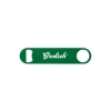Promotional Paddle Style Powder Coated Steel Bottle Opener Green SNGSBO