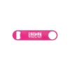 Promotional Paddle Style Powder Coated Steel Bottle Opener Pink SNGSBO
