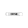 Promotional Paddle Style Powder Coated Steel Bottle Opener White SNGSBO