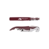 Promotional Waiters Corkscrew Wine Bottle Opener Burgundy Red SNGWBO