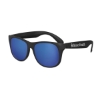 Promotional Classic Black Frame Mirror Lens Sunglasses Blue/Black SUNCLM