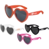 Custom Heart Shaped Sunglasses with Logo SUNHRT