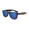 Promotional Iconic Black Frame Mirror Lens Sunglasses Blue/Black SUNICM