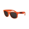 Promotional Kids Classic Solid Color Sunglasses Orange/Black SUNKCS