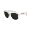 Promotional Kids Classic Solid Color Sunglasses White/Black SUNKCS