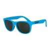 Promotional Premium Classic Solid Color Sunglasses Blue/Black SUNPCS