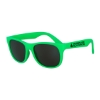 Promotional Premium Classic Solid Color Sunglasses Green/Black SUNPCS