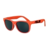 Promotional Premium Classic Solid Color Sunglasses Orange/Black SUNPCS