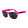 Promotional Premium Classic Solid Color Sunglasses Pink/Black SUNPCS