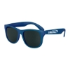 Promotional Solid Color Classic Sunglasses Navy Blue/Black SUNSCL