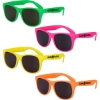Promotional Solid Color Classic Sunglasses Neon Various SUNSCL