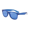 Promotional Translucent Sunglasses with Matching Lens Blue SUNTRN