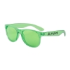 Promotional Translucent Sunglasses with Matching Lens Green SUNTRN