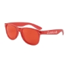 Promotional Translucent Sunglasses with Matching Lens Red SUNTRN