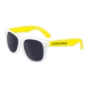 Promotional White Frame Classic Sunglasses Yellow/White/Black SUNWFC