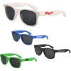 Custom Wheat Straw Iconic Sunglasses with Logo SUNWHT