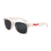Promotional Wheat Straw Iconic Sunglasses White/Black SUNWHT