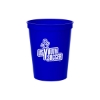 Promotional 16 Oz. Smooth Colored Stadium Cup Blue TDRK2