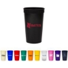 Custom 22 Oz. Smooth Colored Stadium Cup with Logo TDRK3
