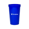 Promotional 22 Oz. Smooth Colored Stadium Cup Blue TDRK3