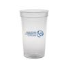 Promotional 22 Oz. Smooth Colored Stadium Cup Clear TDRK3