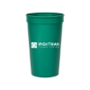 Promotional 22 Oz. Smooth Colored Stadium Cup Green TDRK3